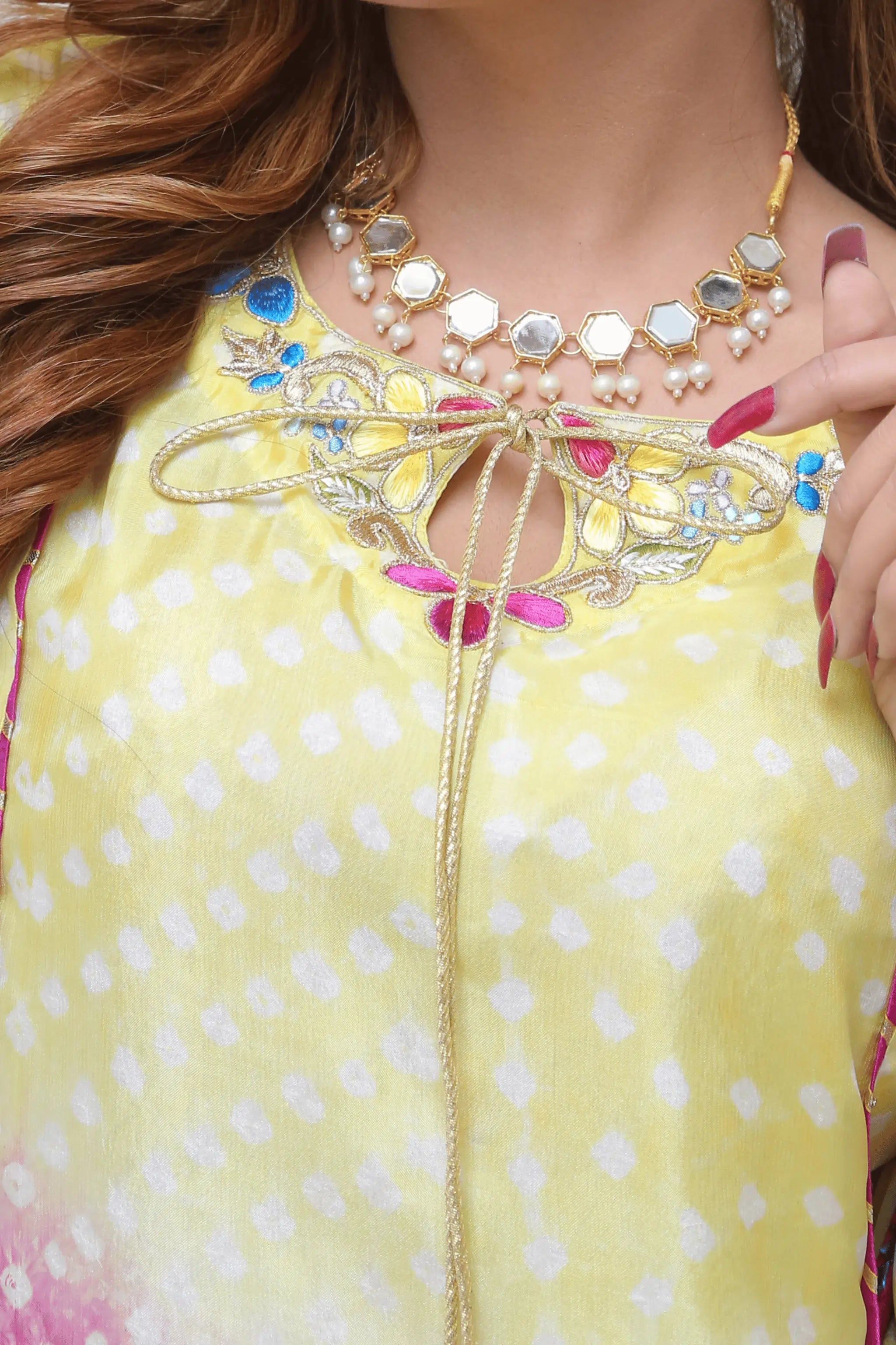 Chunri Glow farshi Korean raw silk shalwar design