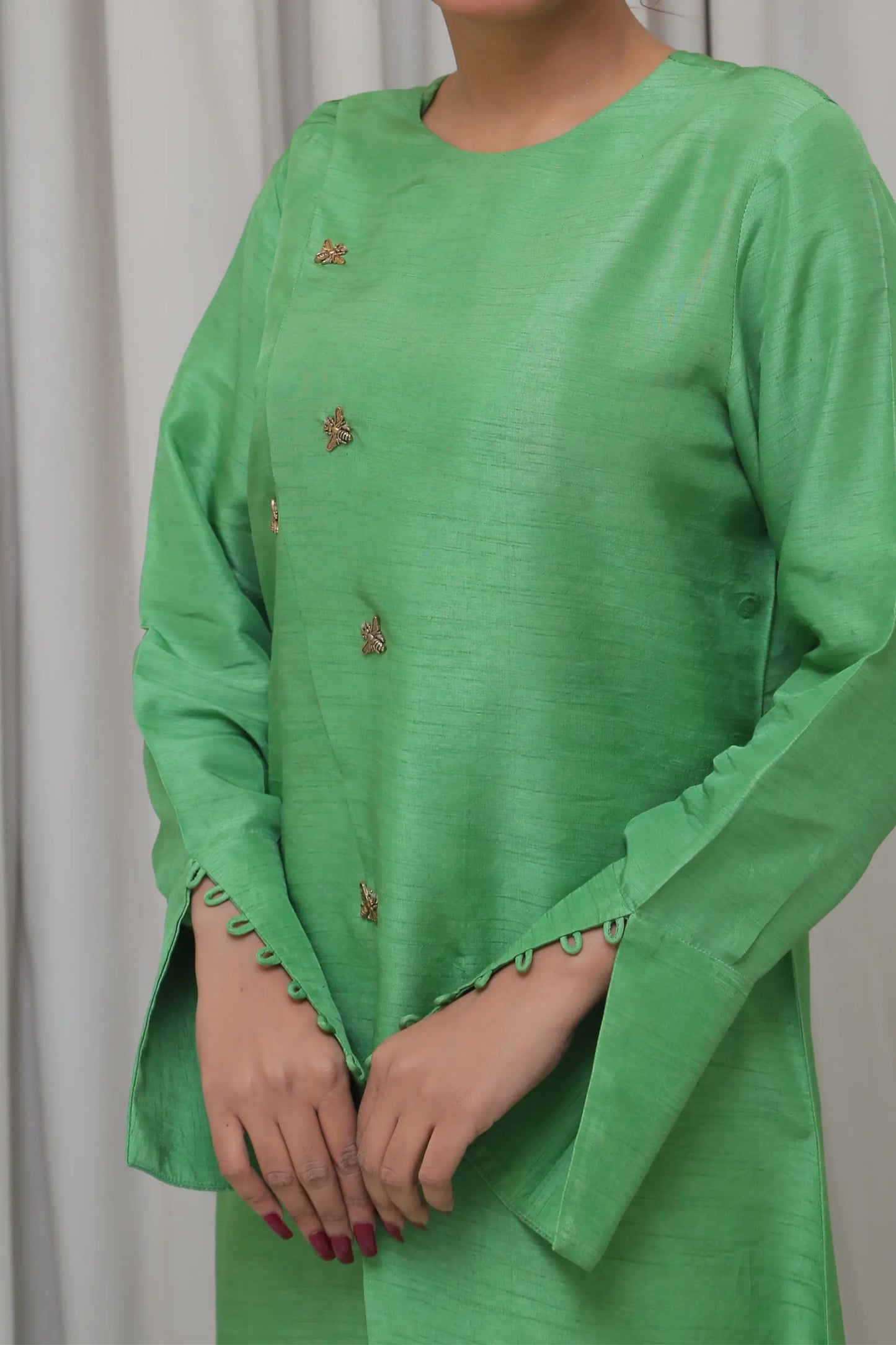 Premium silk 2 piece formal suit for women