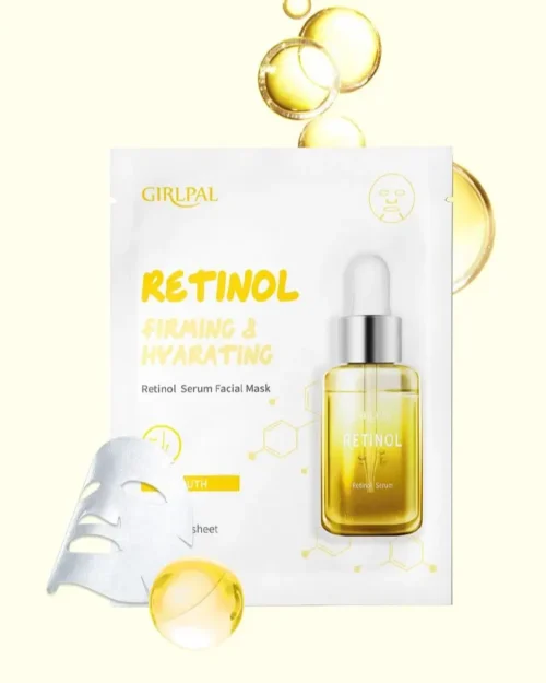 GirlPal Retinol Serum Facial Mask
