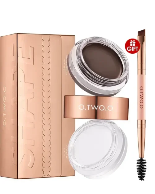 O.TWO.O Fluff Shaping Brow Wax & Brow Cream