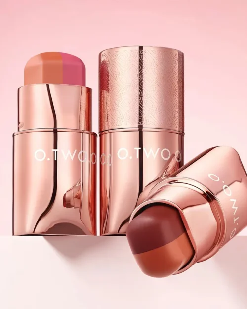 O.TWO.O Lipstick Blush Stick 3-in-1 Eyes Cheek Lip