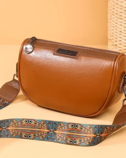 Fashion Saddle Bag Color Strap