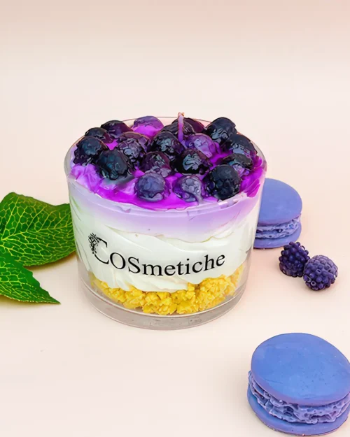 Black Berry Cheese Cake Scented Candle