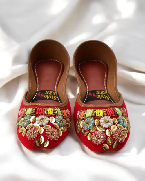Traditional Leather Khussa 01005